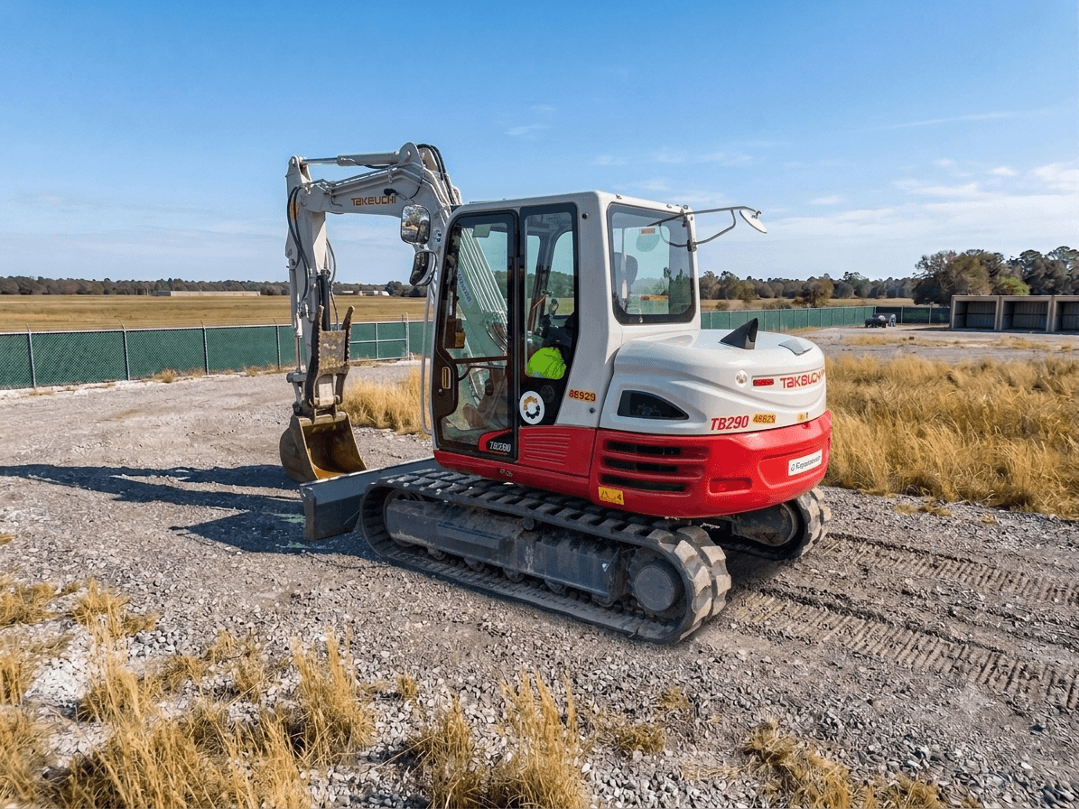 10 TON EXCAVATOR